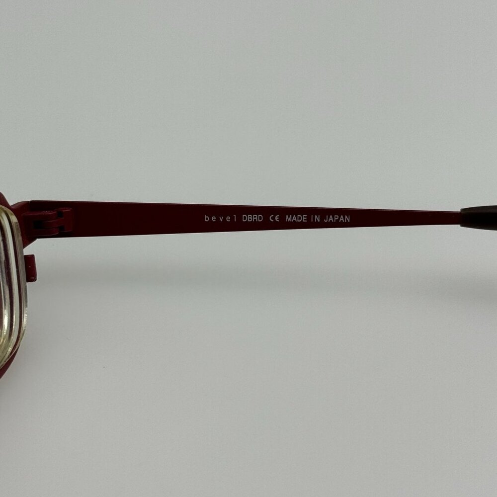 Bevel Eyeglasses Eye Glasses Frames 8586 Texas Dolly Dbrd Japan 48-17 - Picture 5 of 6